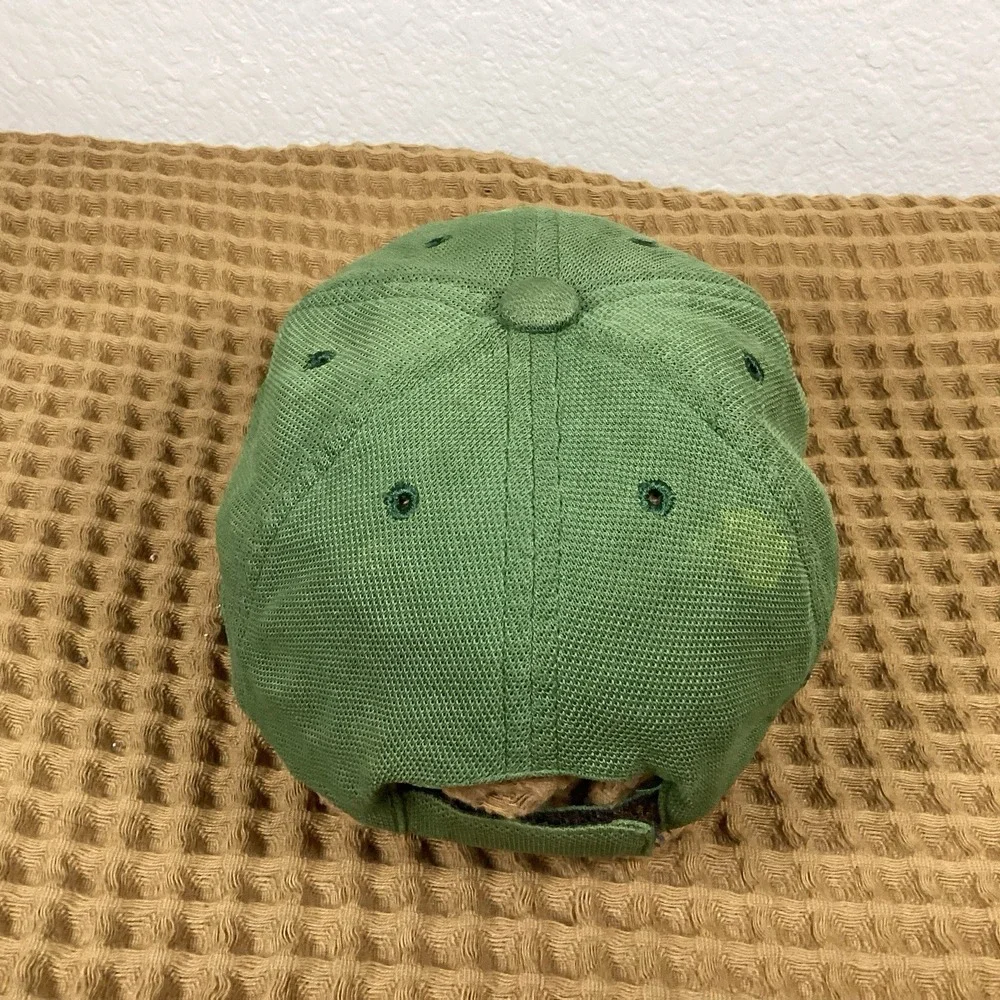 Lacoste Sport KIDS Toddler Hat Size S Crocodile Green Dad Hat Strapback